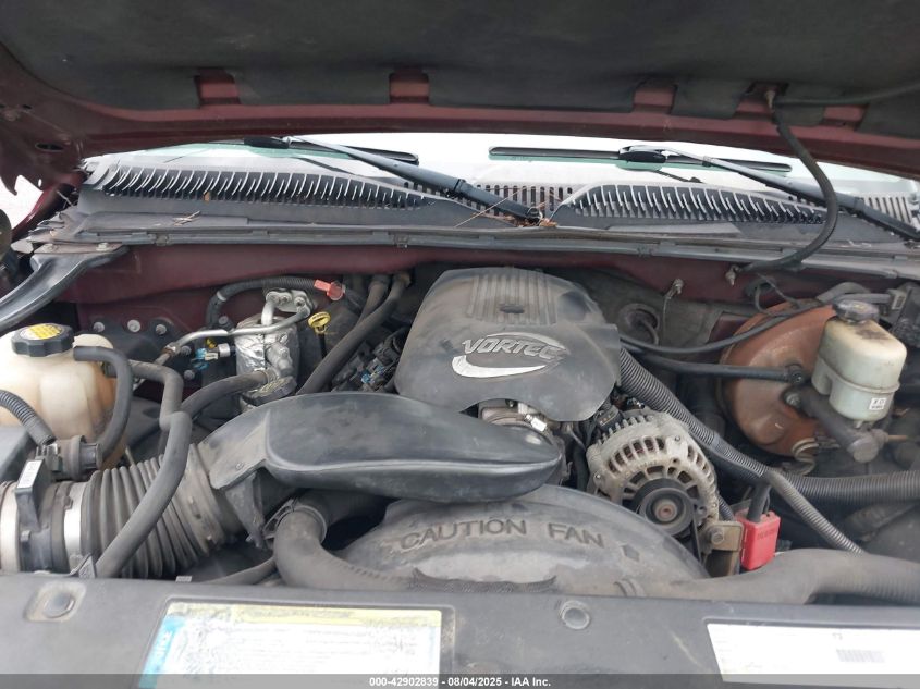 2001 Chevrolet Silverado 1500 Ls VIN: 1GCEC14V21Z313458 Lot: 42902839