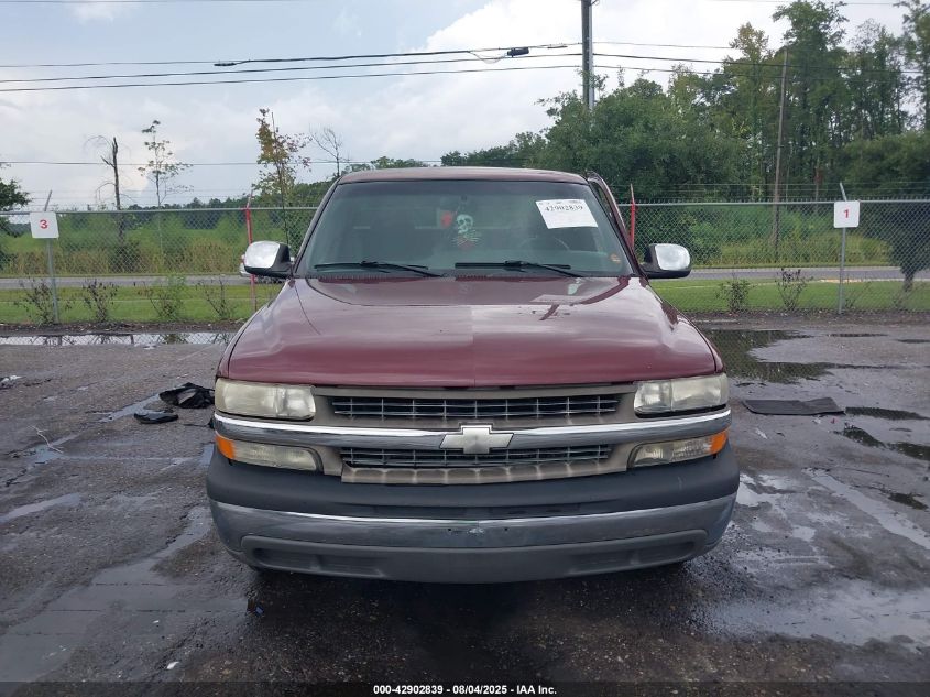 2001 Chevrolet Silverado 1500 Ls VIN: 1GCEC14V21Z313458 Lot: 42902839