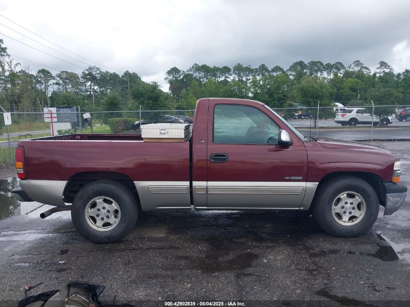 2001 Chevrolet Silverado 1500 Ls VIN: 1GCEC14V21Z313458 Lot: 42902839