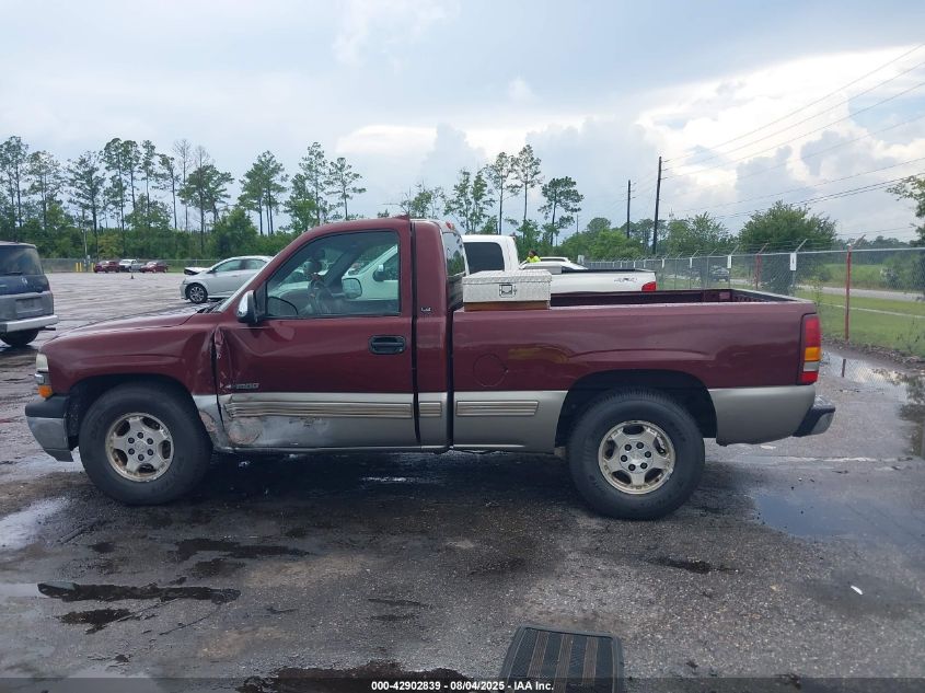 2001 Chevrolet Silverado 1500 Ls VIN: 1GCEC14V21Z313458 Lot: 42902839