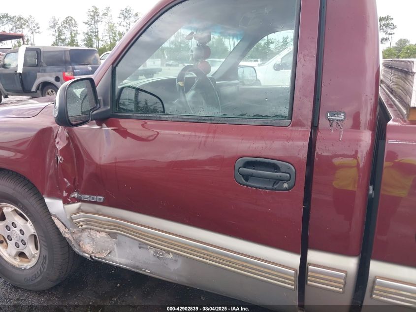 2001 Chevrolet Silverado 1500 Ls VIN: 1GCEC14V21Z313458 Lot: 42902839
