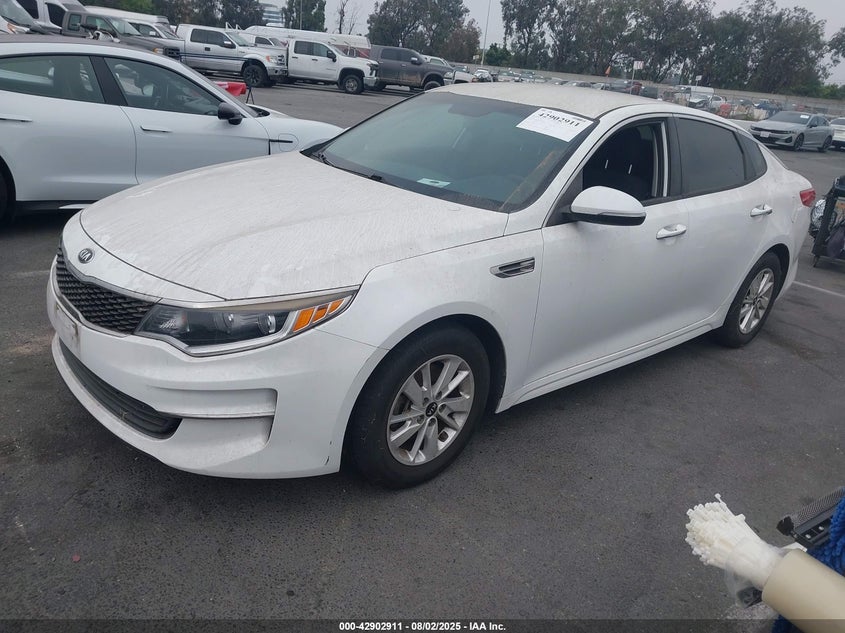 2016 Kia Optima Lx VIN: 5XXGT4L35GG039629 Lot: 42902911