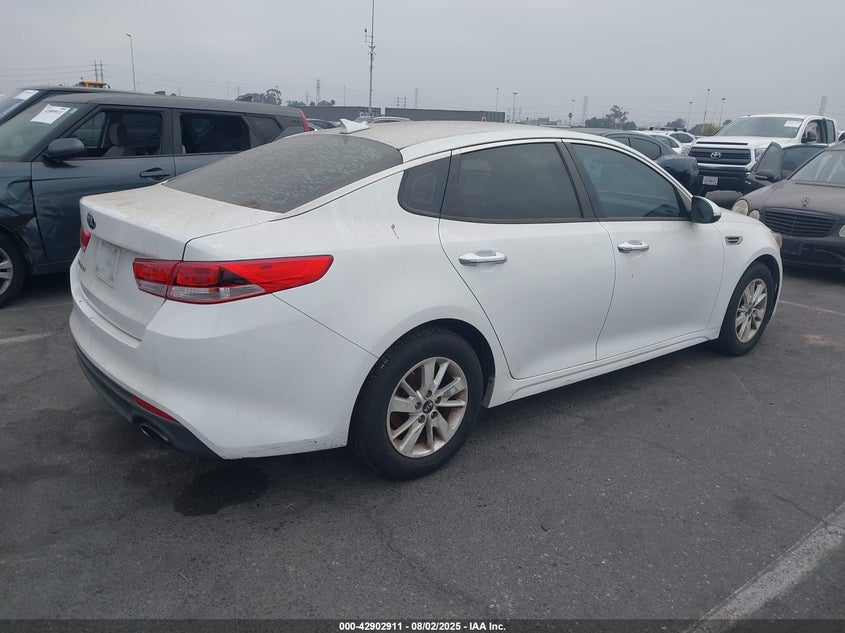 2016 Kia Optima Lx VIN: 5XXGT4L35GG039629 Lot: 42902911
