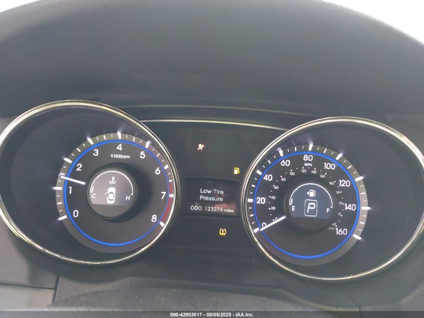 2012 Hyundai Sonata Se/Limited VIN: 5NPEC4AC7CH412730 Lot: 42903017