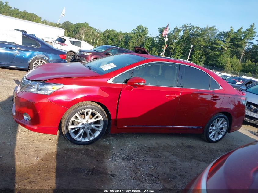 2010 Lexus Hs 250H Premium VIN: JTHBB1BA9A2019780 Lot: 42903417