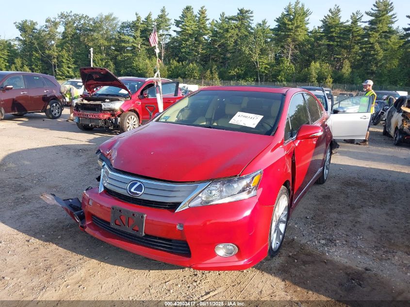2010 Lexus Hs 250H Premium VIN: JTHBB1BA9A2019780 Lot: 42903417