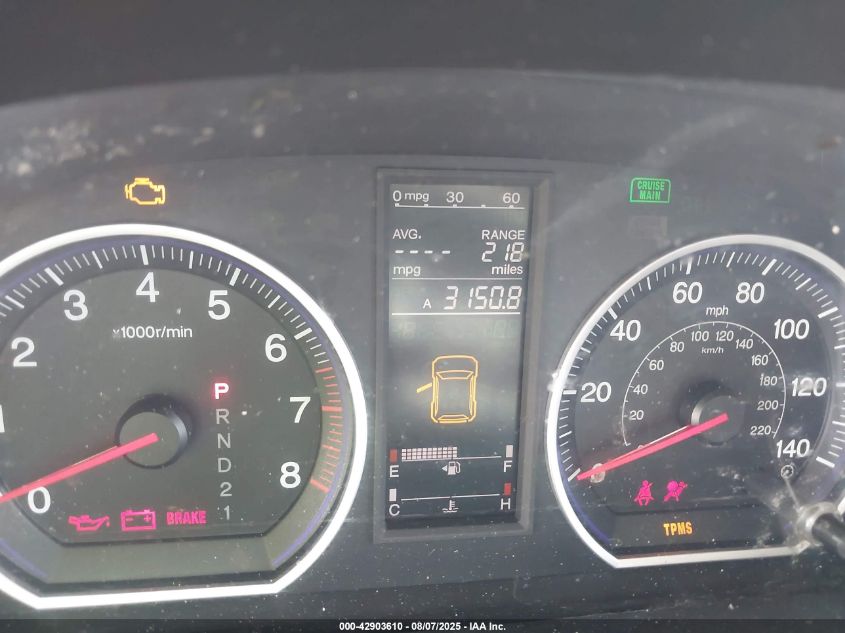 2009 Honda Cr-V Ex VIN: 3CZRE38539G700477 Lot: 42903610