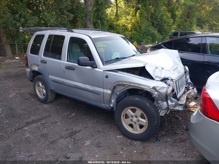 1J4GL48K15W652613 2005 Jeep Liberty Sport auction photo 1