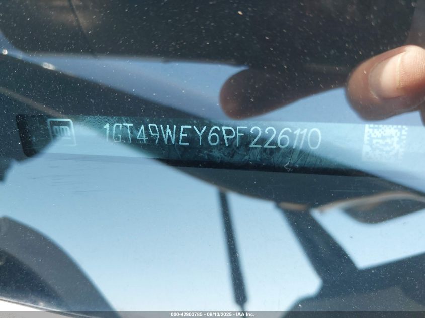 2023 GMC Sierra 3500Hd Denali VIN: 1GT49WEY6PF226110 Lot: 42903785