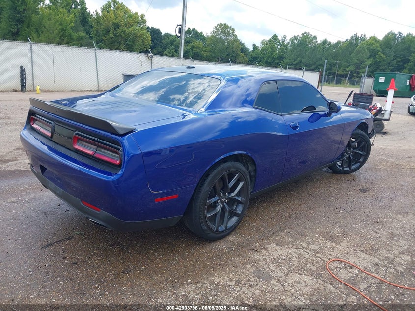 2022 DODGE CHALLENGER SXT - 2C3CDZAG3NH117452
