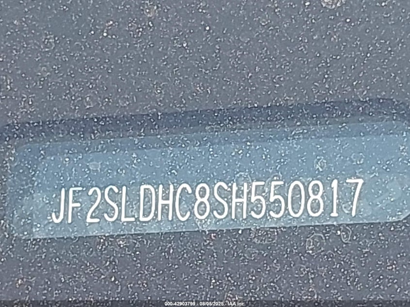 2025 SUBARU FORESTER SPORT - JF2SLDHC8SH550817