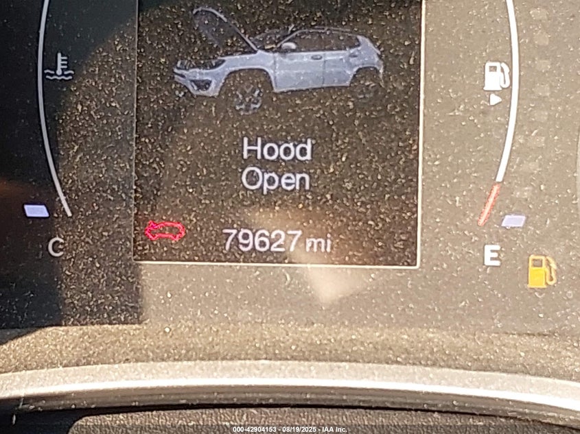VIN 3C4NJCBB0KT613244 2019 JEEP COMPASS ALTITUDE FWD
