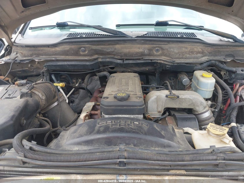 2003 Dodge Ram 2500 Slt/Laramie/St VIN: 3D7KA28673G709945 Lot: 42904315