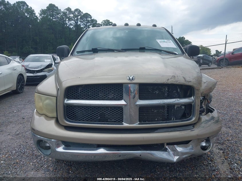2003 Dodge Ram 2500 Slt/Laramie/St VIN: 3D7KA28673G709945 Lot: 42904315