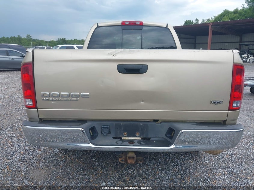 2003 Dodge Ram 2500 Slt/Laramie/St VIN: 3D7KA28673G709945 Lot: 42904315