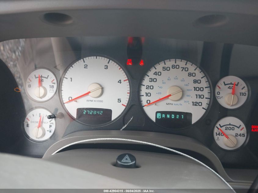 2003 Dodge Ram 2500 Slt/Laramie/St VIN: 3D7KA28673G709945 Lot: 42904315