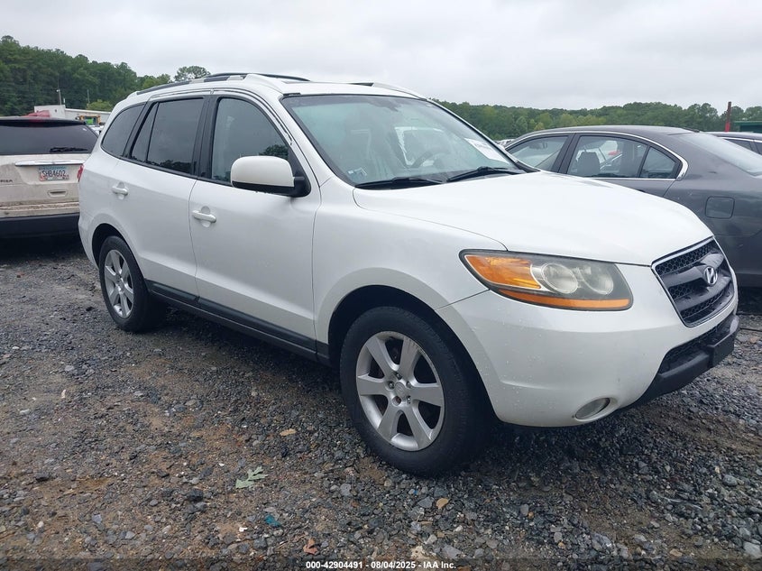 5NMSH13E58H185852 2008 Hyundai Santa Fe Limited/Se auction photo 1