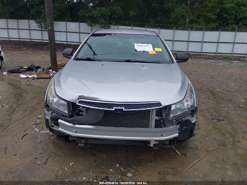 2012 Chevrolet Cruze Ls VIN: 1G1PC5SHXC7276860 Lot: 42904614