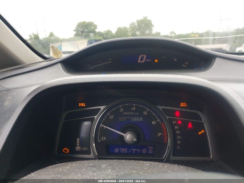 2006 Honda Civic Hybrid VIN: JHMFA36246S019471 Lot: 42904848