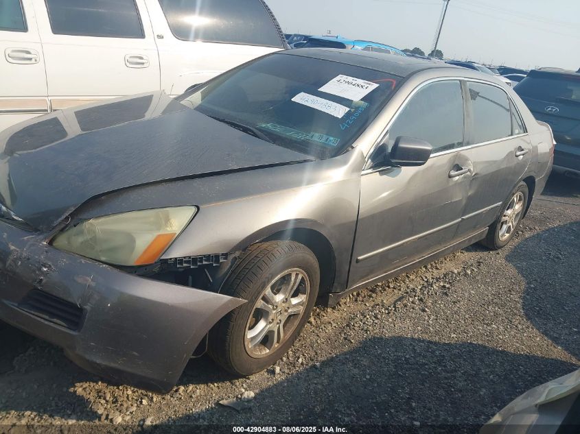 2006 Honda Accord 2.4 Ex VIN: 1HGCM56776A042950 Lot: 42904883