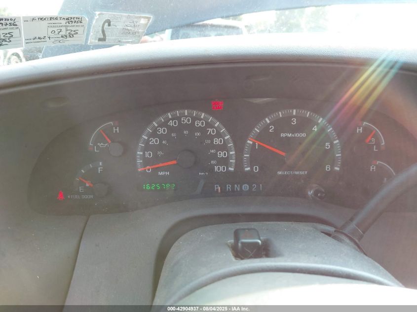 2002 Ford F-150 Lariat/Xl/Xlt VIN: 1FTRX18L62NB73261 Lot: 42904937