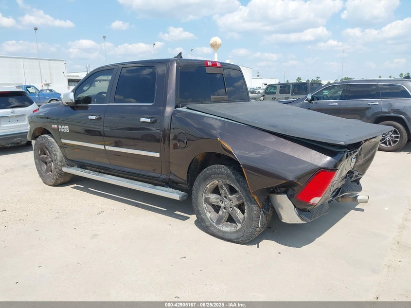 2017 RAM 1500 LONE STAR SILVER  4X2 5'7 BOX - 1C6RR6LT8HS833574