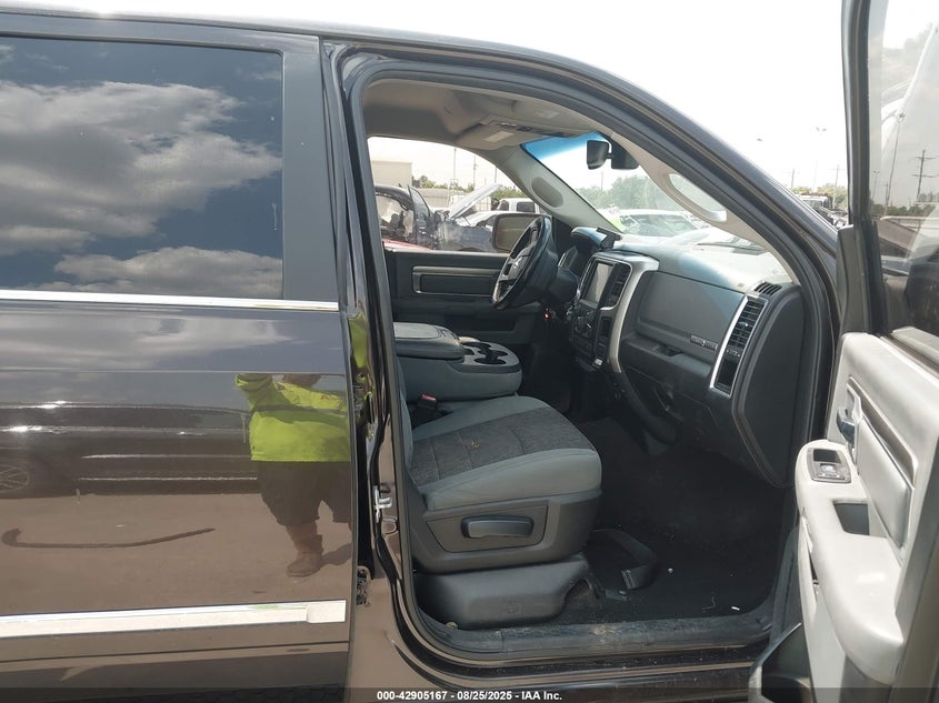 2017 RAM 1500 LONE STAR SILVER  4X2 5'7 BOX - 1C6RR6LT8HS833574