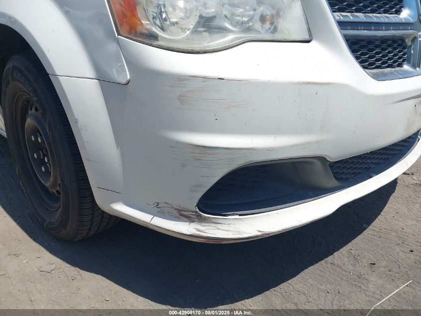 2012 Dodge Grand Caravan Se/Avp VIN: 2C4RDGBG9CR242083 Lot: 42905170