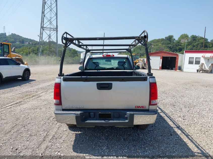 2011 GMC Sierra 1500 Work Truck VIN: 1GTN2TEX9BZ307091 Lot: 42905488