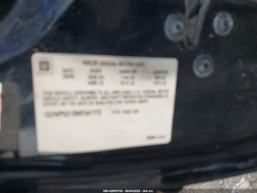 1998 Pontiac Grand Prix Gt VIN: 1G2WP5210WF341773 Lot: 42905755