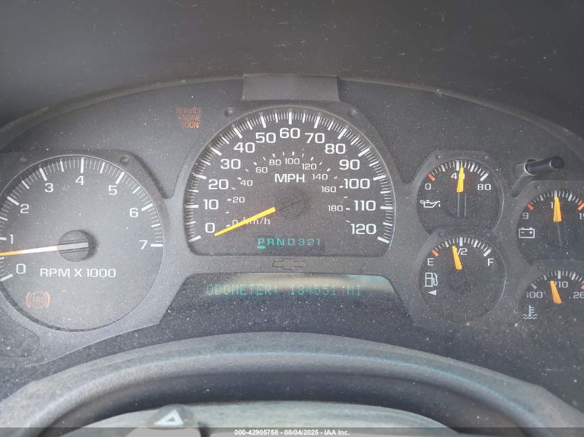 2002 Chevrolet Trailblazer Ltz VIN: 1GNDT13S022371900 Lot: 42905758