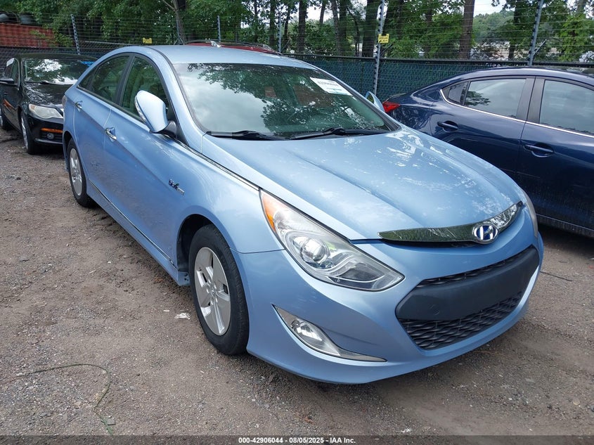 KMHEC4A48CA054307 2012 Hyundai Sonata Hybrid auction photo 1