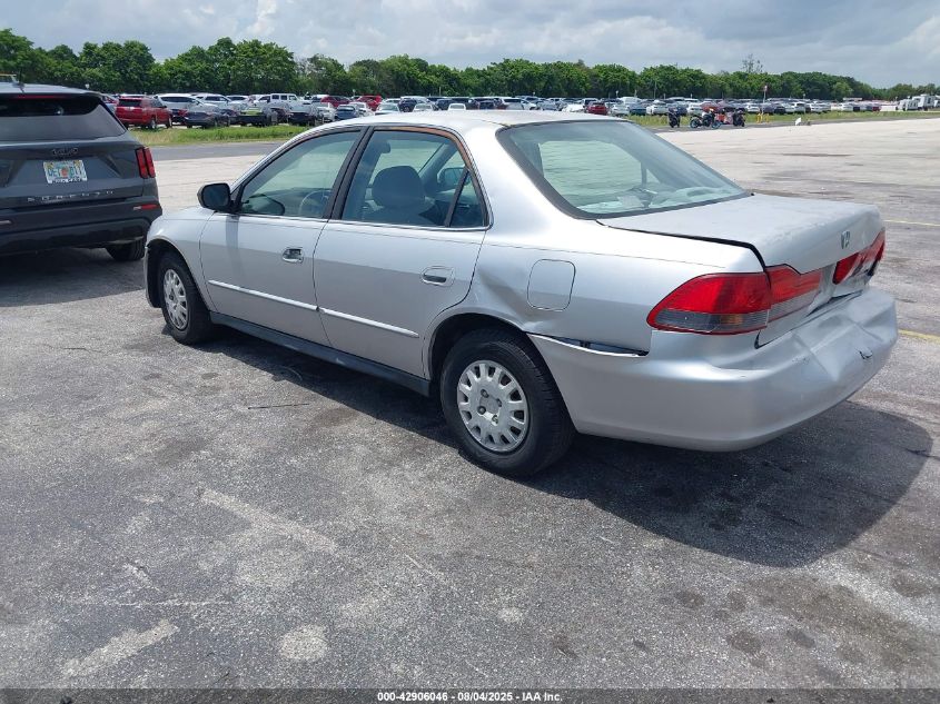 2001 Honda Accord Value Package silver sedan gasoline 1HGCF866X1A048995 photo #4