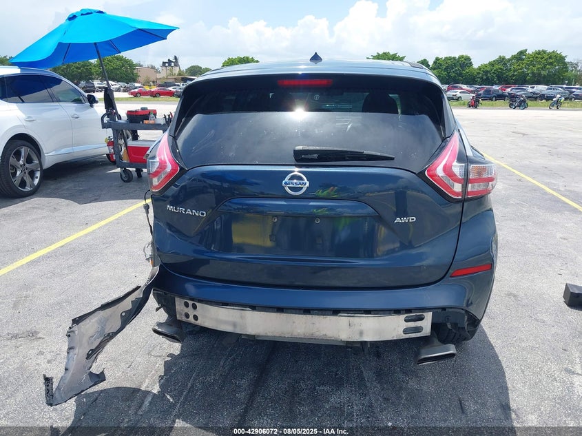 2016 NISSAN MURANO PLATINUM/S/SL/SV - 5N1AZ2MH0GN105734
