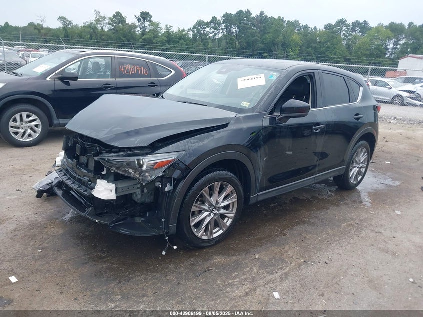 2021 Mazda Cx-5 2.5 Grand Touring Black Lot 111042906199 Vin JM3KFADM0M1351055