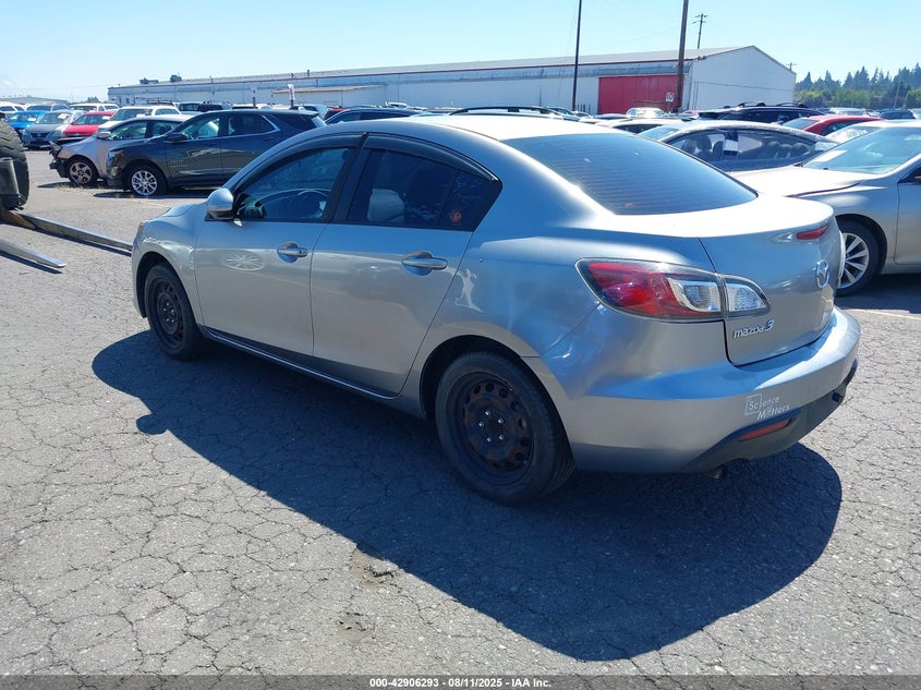 Vin: jm1bl1ug2b1435676, lot: 43400007, mazda mazda3 i sport 20113