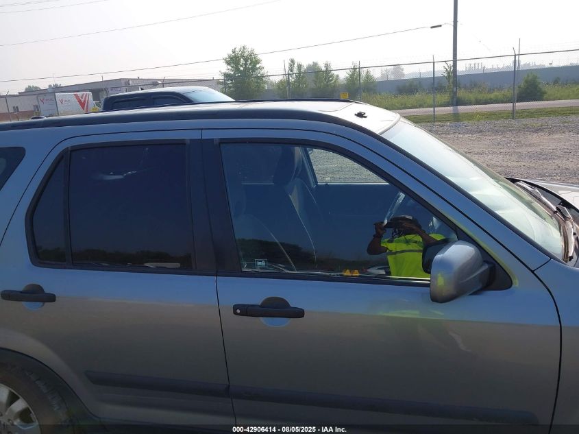 2006 Honda Cr-V Ex VIN: JHLRD78866C006345 Lot: 42906414