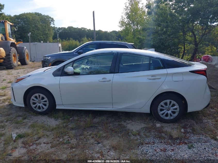 2019 Toyota Prius L Eco VIN: JTDKARFU7K3070715 Lot: 42906610