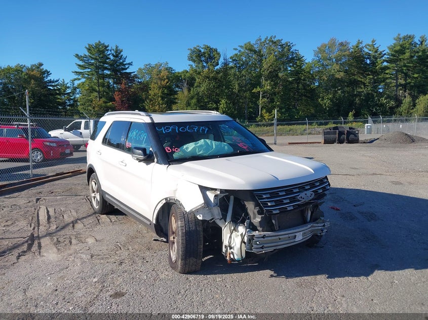 VIN 1FM5K8D81HGD09201 2017 FORD EXPLORER XLT