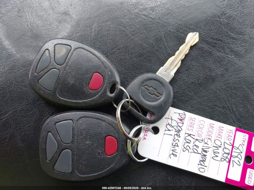 2008 Chevrolet Silverado 2500Hd Lt1 VIN: 1GCHK23KX8F139454 Lot: 42907246