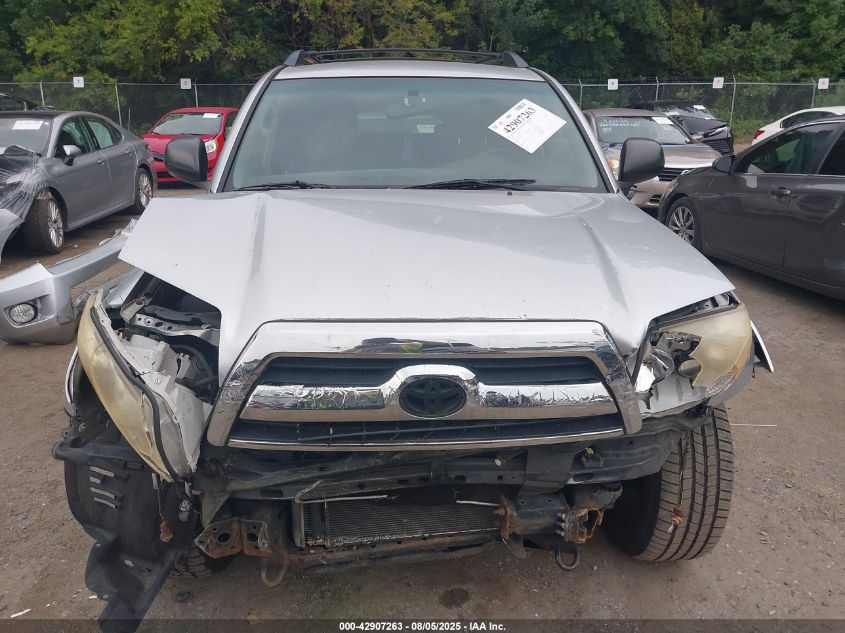 2007 Toyota 4Runner Sr5 V6 VIN: JTEBU14R170112372 Lot: 42907263