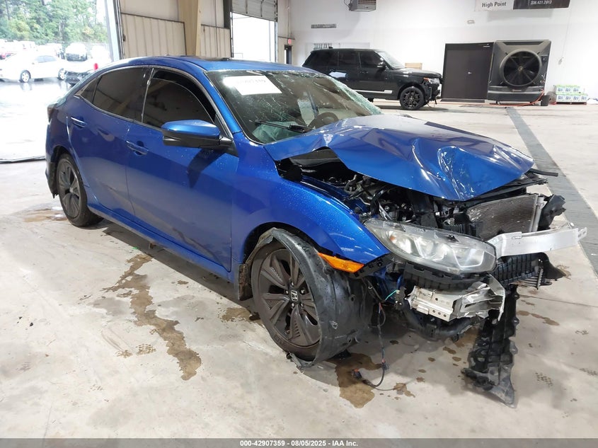 SHHFK7H56JU227515 2018 Honda Civic Ex auction photo 1
