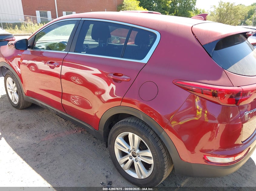 2018 KIA SPORTAGE LX - KNDPMCAC0J7312504