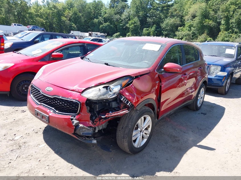 2018 KIA SPORTAGE LX - KNDPMCAC0J7312504