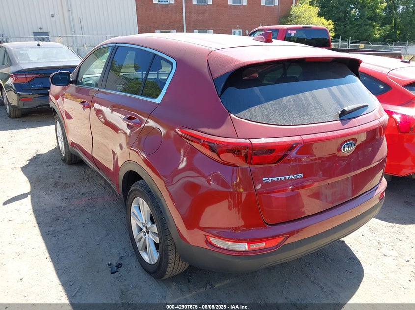 2018 KIA SPORTAGE LX - KNDPMCAC0J7312504