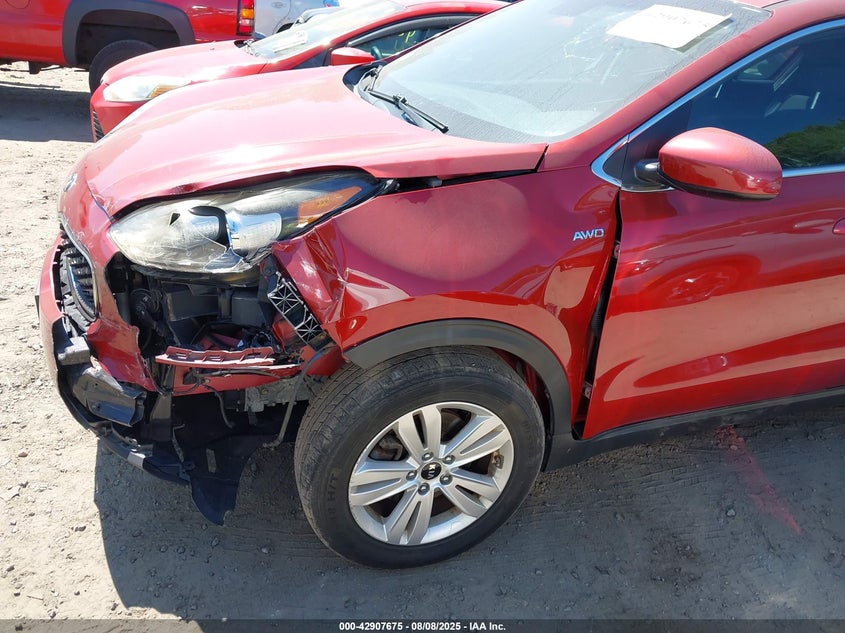 2018 KIA SPORTAGE LX - KNDPMCAC0J7312504