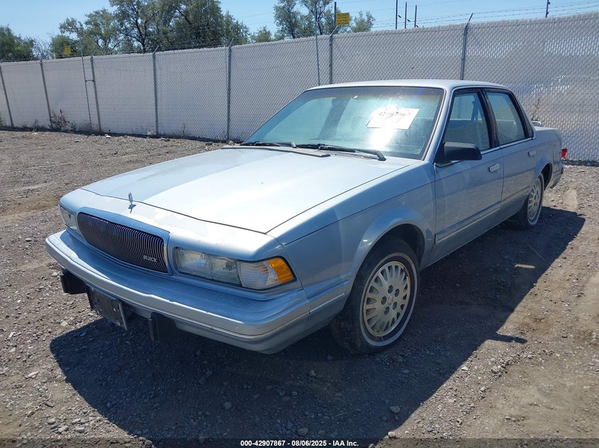 1994 Buick Century Special blue sedan gasoline 3G4AG55M4RS627083 photo #3