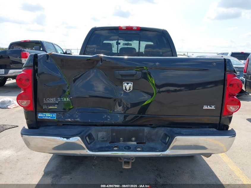 2007 Dodge Ram 1500 Slt VIN: 1D7HA18P57S122168 Lot: 42907960