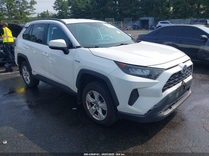 2T3MWRFV3KW020765 2019 Toyota Rav4 Hybrid Le auction photo 1