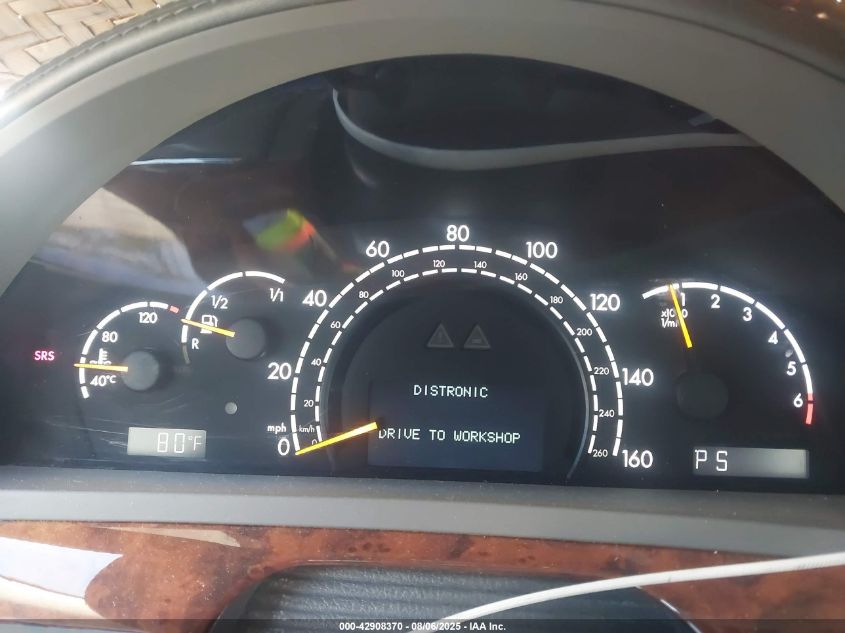 2003 Mercedes-Benz S 600 VIN: WDBNG76J63A344813 Lot: 42908370